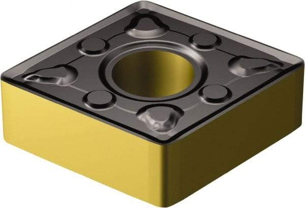 Sandvik Coromant - CNMG543 WMX Grade 3225 Carbide Turning Insert - TiCN/AI2O3/TiN Finish, 80° Diamond, 5/8" Inscr Circle, 1/4" Thick, 3/64" Corner Radius - Benchmark Tooling