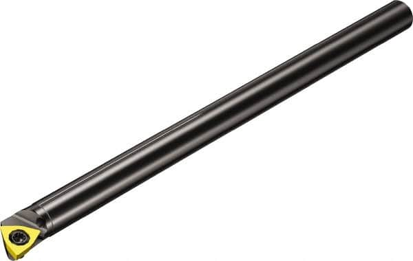 Sandvik Coromant - 6.5mm Min Bore Diam, 80mm OAL, 5mm Shank Diam, A..SWLPR/L -R Indexable Boring Bar - WPMT 1.2(1)0, WPMT 02 01 02 Insert, Screw or Clamp Holding Method - Benchmark Tooling