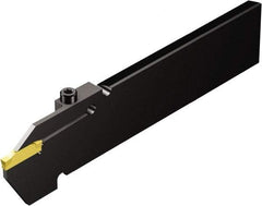Sandvik Coromant - 25mm Max Depth of Cut, Left Hand Cut, Indexable Grooving Blade - 8.33mm Insert Width, G Seat Size, R/LF123..B1 (C) Insert Style, Series CoroCut 1-2 - Benchmark Tooling