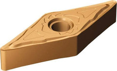 Sandvik Coromant - VNGG33.5 SGF Grade 1125 Carbide Turning Insert - TiAlN/AlCr2O3 Finish, 35° Diamond, 3/8" Inscr Circle, 3/16" Thick, 0.1984mm Corner Radius - Benchmark Tooling
