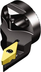 Sandvik Coromant - Left Hand Cut, Size 32, TR-VB1308 Insert Compatiblity, Modular Turning & Profiling Cutting Unit Head - 22mm Ctr to Cutting Edge, 42mm Head Length, Through Coolant, Series CoroTurn TR - Benchmark Tooling