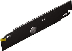 Sandvik Coromant - 33mm Max Depth of Cut, Right Hand Cut, Indexable Grooving Blade - F Seat Size, QD-N/R/L2..C..A Insert Style, Series Corocut QD - Benchmark Tooling