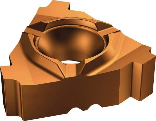 Sandvik Coromant - 26622 A Grade 1125, External API Round 60° Threading Insert - 5 TPI Ext Pitch, Right Hand Insert, TiAlN Finish, Carbide - Benchmark Tooling