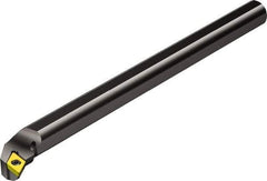 Sandvik Coromant - 0.9291" Min Bore Diam, 10" OAL, 3/4" Shank Diam, A..SDUPR/L Indexable Boring Bar - Screw-On Holding Method - Benchmark Tooling