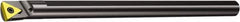 Sandvik Coromant - 16mm Min Bore Diam, 8" OAL, 1/2" Shank Diam, E-STFC Indexable Boring Bar - TCMT 1.81.51 Insert, Screw Clamping Holding Method - Benchmark Tooling