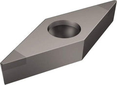 Sandvik Coromant - VBMW332 Grade CB20 CBN Turning Insert - Uncoated, 35° Diamond, 3/8" Inscr Circle, 3/16" Thick, 1/32" Corner Radius - Benchmark Tooling