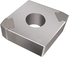 Sandvik Coromant - CNGX1204 AXA Grade 7025 CBN Turning Insert - Uncoated, 80° Diamond, 1/2" Inscr Circle, 3/16" Thick - Benchmark Tooling
