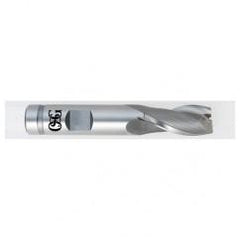 31/32 Dia. x 3-3/4 Overall Length 2-Flute Square End HSS-CO SE End Mill-Round Shank-Center Cutting-Uncoated - Benchmark Tooling