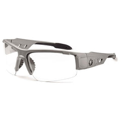 DAGR Clear Lens Matte Gray Safety Glasses - Benchmark Tooling