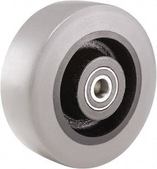 Hamilton - 6 Inch Diameter x 2 Inch Wide, Polyurethane on Cast Iron Caster Wheel - 1,620 Lb. Capacity, 2-1/2 Inch Hub Length, 1/2 Inch Axle Diameter, Sealed Precision Ball Bearing - Benchmark Tooling