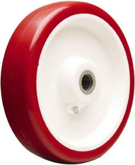 Hamilton - 8 Inch Diameter x 2 Inch Wide, Polyurethane on Polypropylene Caster Wheel - 1,200 Lb. Capacity, 2-3/16 Inch Hub Length, 5/8 Inch Axle Diameter, Straight Roller Bearing - Benchmark Tooling