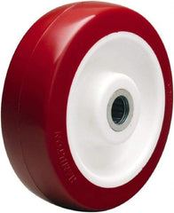 Hamilton - 6 Inch Diameter x 2 Inch Wide, Polyurethane on Polypropylene Caster Wheel - 1,100 Lb. Capacity, 2-3/16 Inch Hub Length, 3/4 Inch Axle Diameter, Straight Roller Bearing - Benchmark Tooling