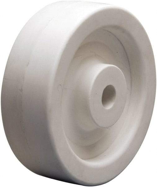 Hamilton - 6 Inch Diameter x 2 Inch Wide, Polyolefin Caster Wheel - 750 Lb. Capacity, 2-3/16 Inch Hub Length, 1/2 Inch Axle Diameter, Straight Roller Bearing - Benchmark Tooling