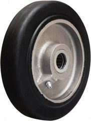 Hamilton - 6 Inch Diameter x 1-1/2 Inch Wide, Rubber on Aluminum Caster Wheel - 280 Lb. Capacity, 1-3/4 Inch Hub Length, 3/4 Inch Axle Diameter, Straight Roller Bearing - Benchmark Tooling