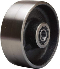 Hamilton - 5 Inch Diameter x 2 Inch Wide, Forged Steel Caster Wheel - 2,000 Lb. Capacity, 2-1/4 Inch Hub Length, 1/2 Inch Axle Diameter, Precision Ball Bearing - Benchmark Tooling