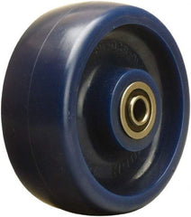 Hamilton - 5 Inch Diameter x 2 Inch Wide, Polyurethane Caster Wheel - 900 Lb. Capacity, 2-7/16 Inch Hub Length, 1/2 Inch Axle Diameter, Sealed Precision Ball Bearing - Benchmark Tooling