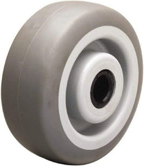 Hamilton - 5 Inch Diameter x 2 Inch Wide, Rubber on Thermoplastic Caster Wheel - 350 Lb. Capacity, 2-3/16 Inch Hub Length, 3/4 Inch Axle Diameter, Delrin Bearing - Benchmark Tooling