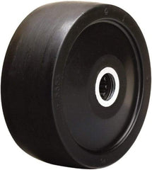 Hamilton - 5 Inch Diameter x 2 Inch Wide, Hard Rubber Caster Wheel - 550 Lb. Capacity, 2-1/4 Inch Hub Length, 3/4 Inch Axle Diameter, Straight Roller Bearing - Benchmark Tooling