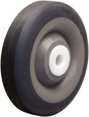 Hamilton - 5 Inch Diameter x 1-3/8 Inch Wide, Rubber on Thermoplastic Caster Wheel - 275 Lb. Capacity, 1-1/2 Inch Hub Length, 1/2 Inch Axle Diameter, Delrin Bearing - Benchmark Tooling