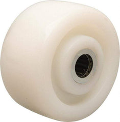 Hamilton - 4 Inch Diameter x 2 Inch Wide, Nylon Caster Wheel - 800 Lb. Capacity, 2-3/16 Inch Hub Length, 3/4 Inch Axle Diameter, Straight Roller Bearing - Benchmark Tooling