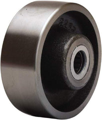 Hamilton - 4 Inch Diameter x 1-1/2 Inch Wide, Forged Steel Caster Wheel - 1,400 Lb. Capacity, 2-1/4 Inch Hub Length, 1/2 Inch Axle Diameter, Straight Roller Bearing - Benchmark Tooling