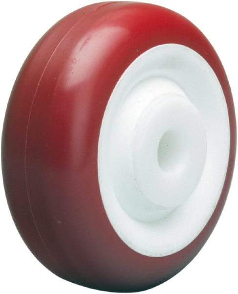 Hamilton - 3-1/2 Inch Diameter x 1-3/8 Inch Wide, Polyurethane on Polypropylene Caster Wheel - 350 Lb. Capacity, 1-1/2 Inch Hub Length, 1/2 Inch Axle Diameter, Delrin Bearing - Benchmark Tooling