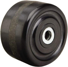 Hamilton - 3 Inch Diameter x 1-3/4 Inch Wide, Phenolic Caster Wheel - 550 Lb. Capacity, 1-7/8 Inch Hub Length, 13/16 Inch Axle Diameter, Plain Bore Bearing - Benchmark Tooling