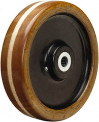 Hamilton - 12 Inch Diameter x 3 Inch Wide, Phenolic Caster Wheel - 4,400 Lb. Capacity, 3-1/4 Inch Hub Length, 3/4 Inch Axle Diameter, Tapered Roller Bearing - Benchmark Tooling