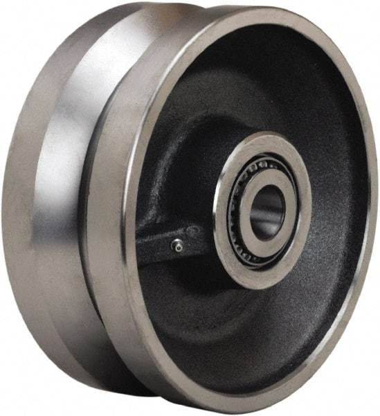 Hamilton - 10 Inch Diameter x 4 Inch Wide, Forged Steel Caster Wheel - 16,000 Lb. Capacity, 4-1/4 Inch Hub Length, 1-1/2 Inch Axle Diameter, Tapered Roller Bearing - Benchmark Tooling