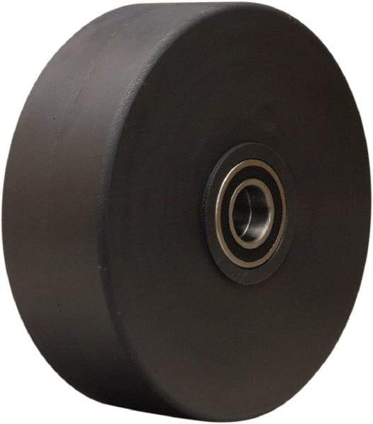 Hamilton - 12 Inch Diameter x 4 Inch Wide, Nylon Caster Wheel - 10,000 Lb. Capacity, 4-1/4 Inch Hub Length, 1 Inch Axle Diameter, Precision Ball Bearing - Benchmark Tooling