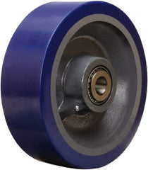 Hamilton - 12 Inch Diameter x 4 Inch Wide, Polyurethane on Forged Steel Caster Wheel - 6,000 Lb. Capacity, 4-1/4 Inch Hub Length, 1-1/4 Inch Axle Diameter, Tapered Roller Bearing - Benchmark Tooling