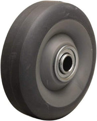 Hamilton - 4 Inch Diameter x 1-3/8 Inch Wide, Rubber on Thermoplastic Caster Wheel - 250 Lb. Capacity, 1-5/8 Inch Hub Length, 3/8 Inch Axle Diameter, Ball Bearing - Benchmark Tooling