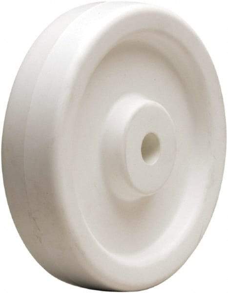 Hamilton - 6 Inch Diameter x 1-1/2 Inch Wide, Polyolefin Caster Wheel - 600 Lb. Capacity, 1-5/8 Inch Hub Length, 5/8 Inch Axle Diameter, Plain Bore Bearing - Benchmark Tooling