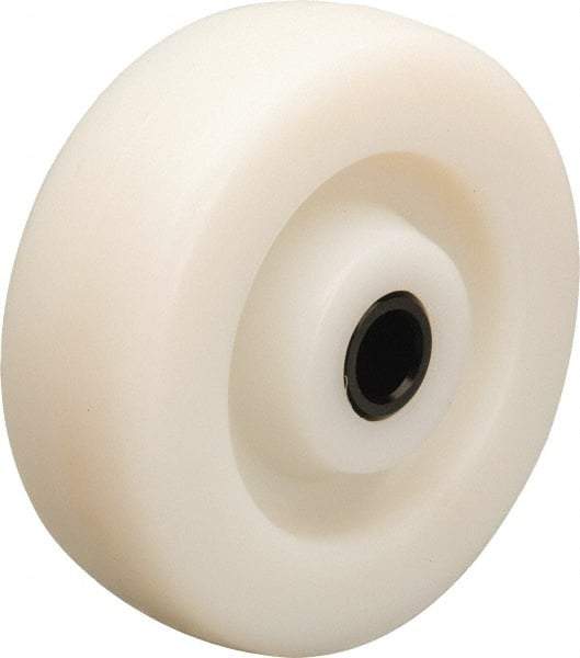 Hamilton - 6 Inch Diameter x 2 Inch Wide, Nylon Caster Wheel - 1,000 Lb. Capacity, 2-3/16 Inch Hub Length, 3/4 Inch Axle Diameter, Delrin Bearing - Benchmark Tooling