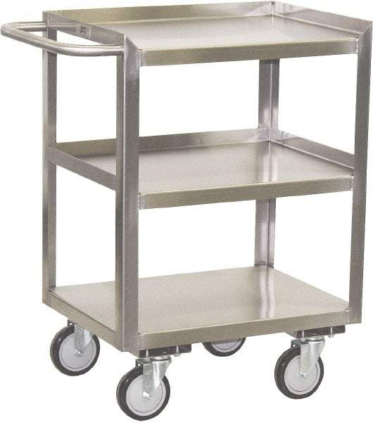 Jamco - 36" Wide x 35" High x 24" Deep, Mobile Work Stand - 1,200 Lb Capacity, 11" Shelf Clearance - Benchmark Tooling