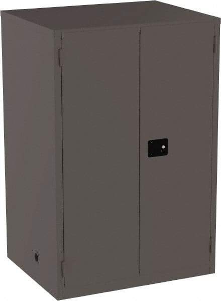 Jamco - 4 Shelf Security Storage Cabinet - Steel, 34" Wide x 43" Deep x 65" High, Gray - Benchmark Tooling