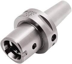 HAIMER - 25mm Hole Diam, C6 Taper Shank Shrink Fit Tool Holder & Adapter - 130mm Projection, 44mm Nose Diam, 58mm Clamping Depth, 25,000 RPM - Exact Industrial Supply