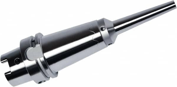 HAIMER - 3mm Hole Diam, HSK63A Taper Shank Shrink Fit Tool Holder & Adapter - 200mm Projection, 9mm Nose Diam, 80mm Clamping Depth, 25,000 RPM - Exact Industrial Supply