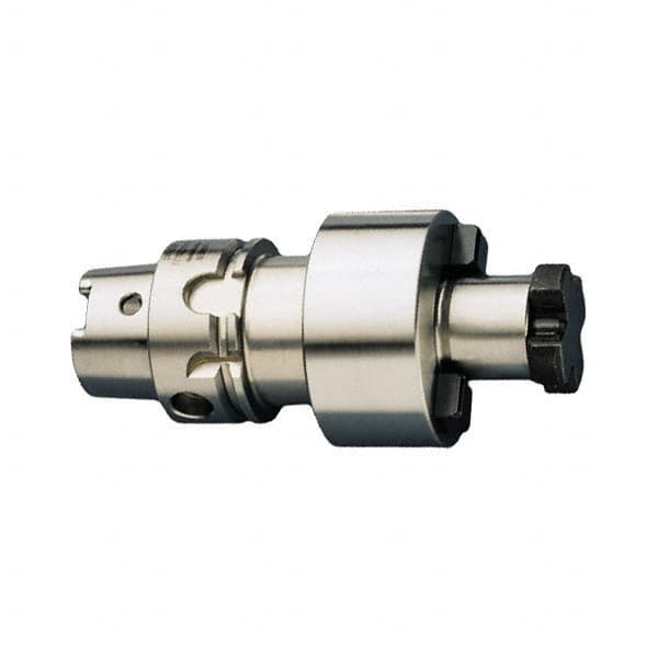 HAIMER - 1.5mm to 20mm Capacity, 3.15" Projection, HSK50A Hollow Taper, ER32 Collet Chuck - 0.0001" TIR - Exact Industrial Supply