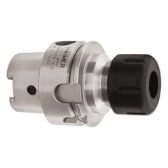 HAIMER - 1/8" to 5/8" Capacity, 2.36" Projection, HSK40A Hollow Taper, ER25 Collet Chuck - 0.0001" TIR - Exact Industrial Supply