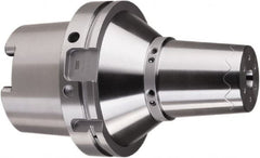 HAIMER - 1-1/2" Hole Diam, HSK125A Taper Shank Shrink Fit Tool Holder & Adapter - 87mm Projection, 3.23" Nose Diam, 3.46" Clamping Depth, 25,000 RPM, Through Coolant - Exact Industrial Supply