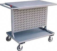 Jamco - Louvered Panel Cart - 36 Inch Overall Width x 24 Inch Overall Depth x 35 Inch Overall Height - Benchmark Tooling