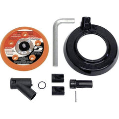 Dynabrade - Power Sander Vacuum Shroud Conversion Kit - 5" Diam, For Use with Dynorbital Supreme Random & Dynorbital-Spirit Random Orbital Sanders - Benchmark Tooling