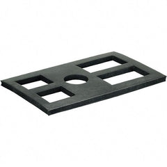 Dynabrade - 1/4" Thick, Polymer, Machinery Leveling Pad & Mat - 15,000 Lb Max Load - Benchmark Tooling