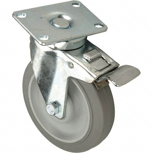 Dynabrade - 5 Inch Diameter Locking Caster - Includes 2 Casters, Use with Downdraft Sanding Tables - Benchmark Tooling