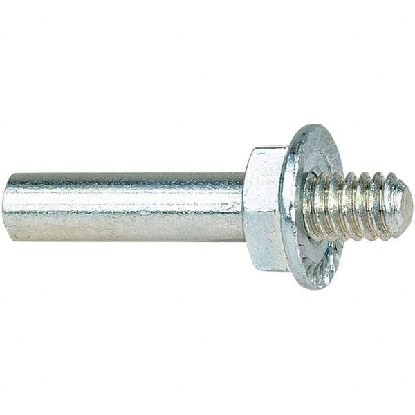 Dynabrade - Abrasive Disc Adapter - 1/4-20 Male, 1-1/4" Long - Benchmark Tooling