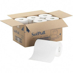 Georgia Pacific - Hard Roll of 1 Ply White Paper Towels - 9" Wide, 400' Roll Length - Benchmark Tooling