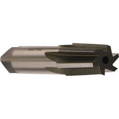 Emuge - 1-1/2" Pipe, 1.685" Small End Diam, 1.4173" Straight Shank, 45mm Flute, Taper Pipe Reamer - Benchmark Tooling