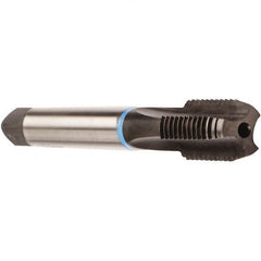 Emuge - M14x2.00 Metric Coarse 6HX 3 Flute Nitride Finish Cobalt Straight Flute Machine Tap - Modified Bottoming, Right Hand Thread, 110mm OAL, 26mm Thread Length, Oversize, Through Coolant - Benchmark Tooling