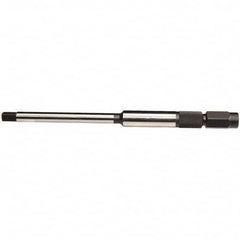 Emuge - 1/2 Inch Tap, 7.09 Inch Overall Length, 0.65 Inch Max Diameter, Tap Extension - 0.367 Inch Tap Shank Diameter, 0.367 Inch Extension Shank Diameter, 0.275 Inch Extension Square Size - Benchmark Tooling